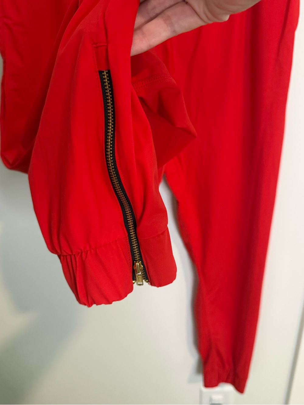 Zyia Active Red Jogger Pants - Lightweight Casual - Picture 6 of 9